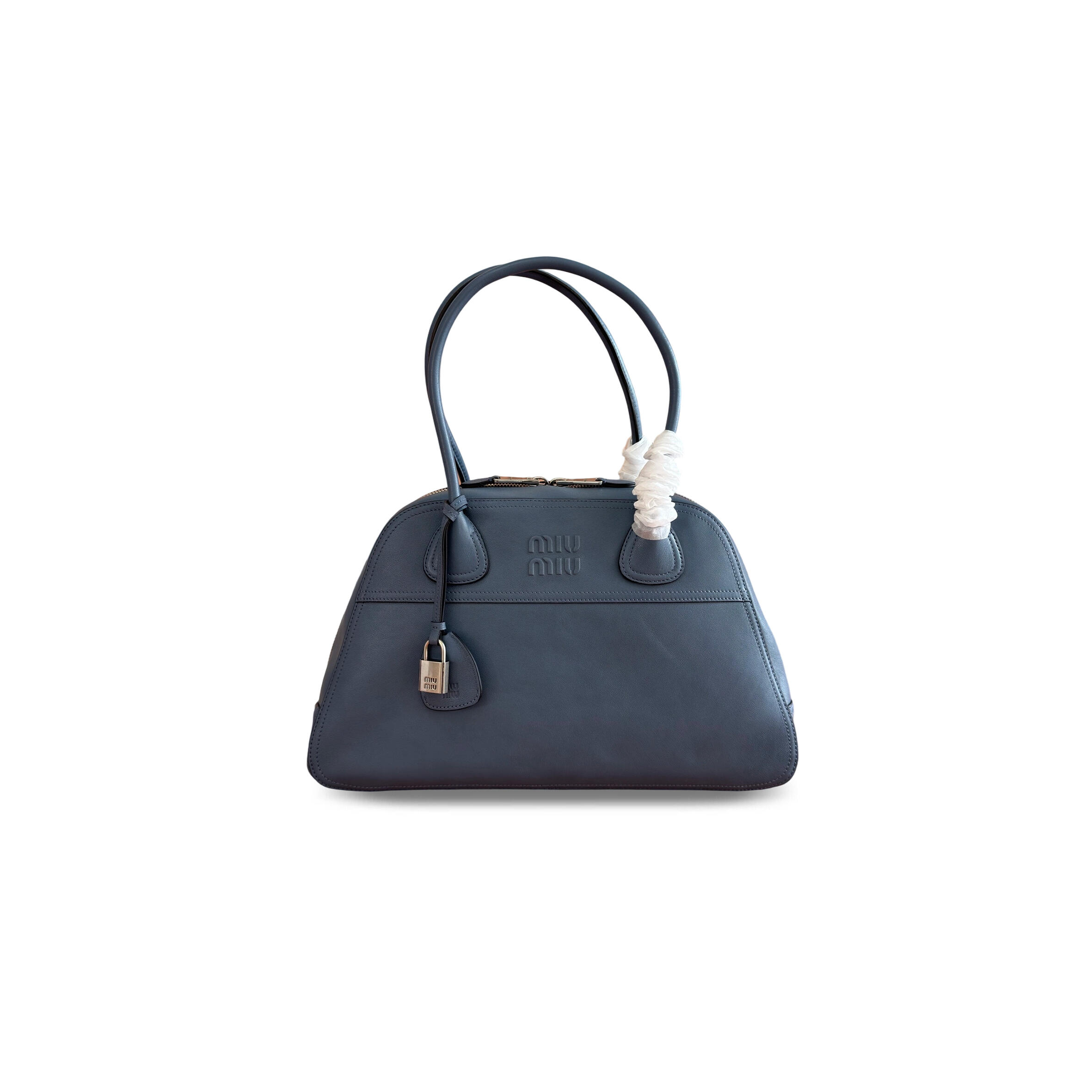 MIU MIU VIVANT NAPPA LEATHER BAG 5BB196 (40*24*13cm)